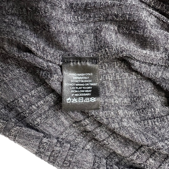 Summer & Sage Ribbed Grey Dress Size XL NWOT - Picture 5 of 8